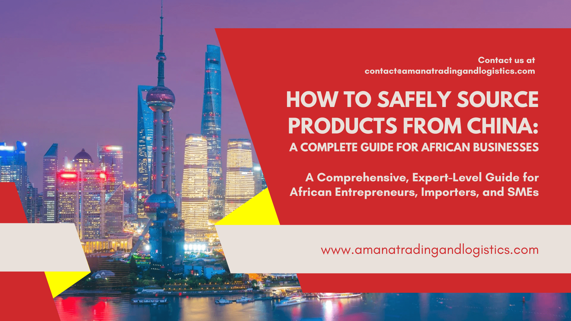 How to Safely Source Products from China